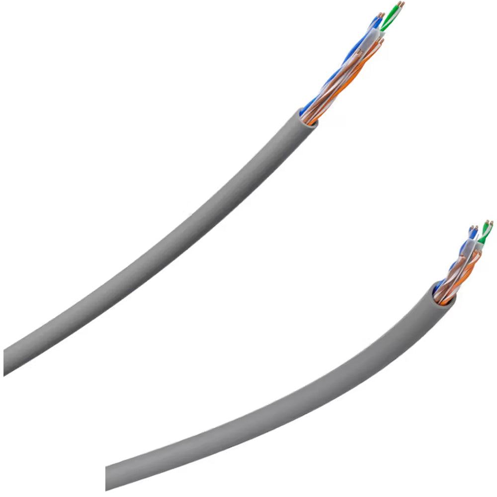 Metro Cabo de Rede Impact Giga UTP Cat6 4P IG6CCZ Intelbras, 100% Cobre - Cinza